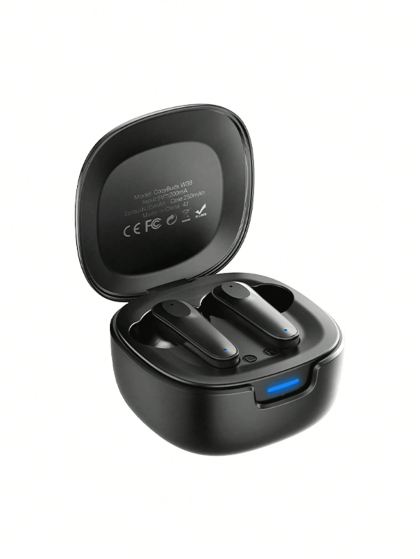 REMAX Remax Wireless Bluetooth Earbuds, Wireless Stereo Earphones, Earphone Mini, Comfortable Earphones, Earphone Design, Black