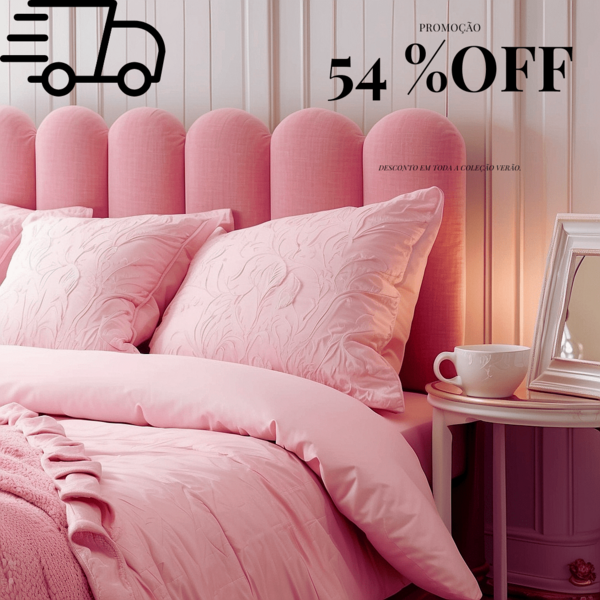 Kit 8 Cabeceiras de Cama Queen King Casal 45x20
