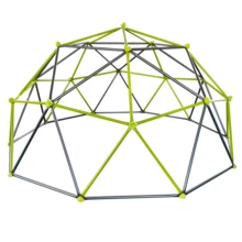 XCF006I Ten Sided Climbing Frame For Outdoor Playground For Age 3+ Climber With Colorful Climbing Stones 10ft - Default - View 8