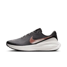Nike REVOLUTION 8 舒適防滑耐磨 低筒跑步鞋 女款 中灰 HJ8485-200 - 灰色 - 查看 3