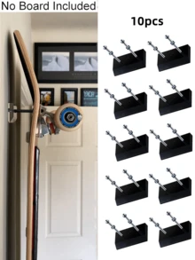 Ghost Hanger 滑板板面展示壁挂架，带两个螺丝孔，可水平存放并垂直浮动（无板）Penny Boards 长板滑板板面展示壁挂架