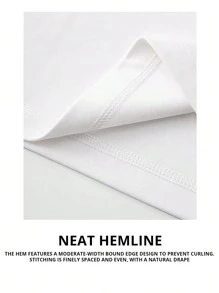 Vintage Men's Demons Slayers - Inosuke Hashibira T-Shirt, Unisex White Japanese Anime Crew Neck T-Shirt - Pure Cotton, All-Season Casual Wear, Classic Anime Print, Great Gift Idea NO.233 - 白色 - 查看 2