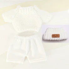 Doll Striped Sweater Set: Cute And Comfortable Striped Sweater And Pants, Suitable For All Labubo Dolls, Available In Multiple Colors. - Multicolor - View 14