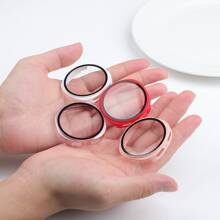 Magnetic Nylon Strap+PC Case Compatible With Samsung Galaxy Watch 8/8 Classic 40mm 44mm Band Women/Men,No Gap Stretchy Elastic Fabric Nylon Bracelet Wristband Compatible With Samsung Watch 8 Classic/8 Smartwatch Accessories