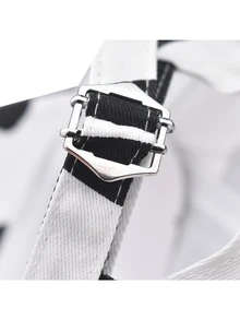 1 Stück Baseballkappe mit Milchmuster, Unisex, Kuh-Muster Kappe, modischer Outdoor Lässig Sonnenhut, Retro Schirmform Design - Verschiedenfarbig - Übersicht 9