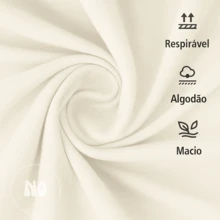 Women's Slim Christian T-Shirt Psalms Cotton 30 Thread 1 Combed - 奶油色 - 查看 5