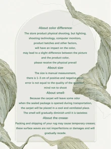 1 件圣诞浴室地毯、节日装饰地垫