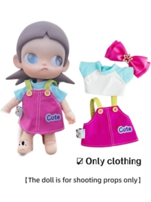 [Clothes Only] Zsiga Doll Clothes Cute Suit Clothes Dopamine Skirt Doll Clothes Set - Multicolor - View 3