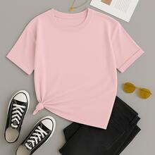 Father's Day Kit With 2 100% Cotton T-Shirts Like Father Like Daughter - 淺粉色 - 查看 2