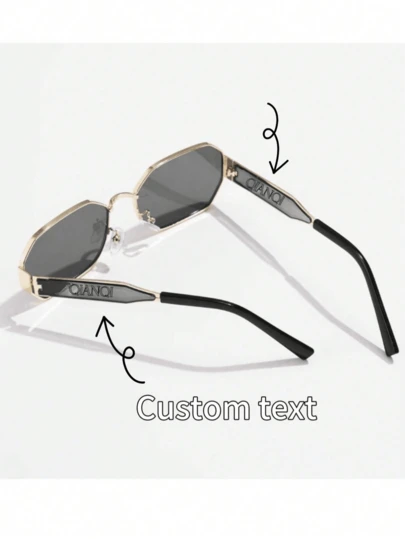 Personalized Fashion Metal Glasses Custom Greeting Edge Customization, 2025 Fashion Glasses, For Bridesmaids, Personalized Gifts, Wedding Gifts, Birthday Gifts, Party Gifts, Wood Laser, Fashion, Vintage