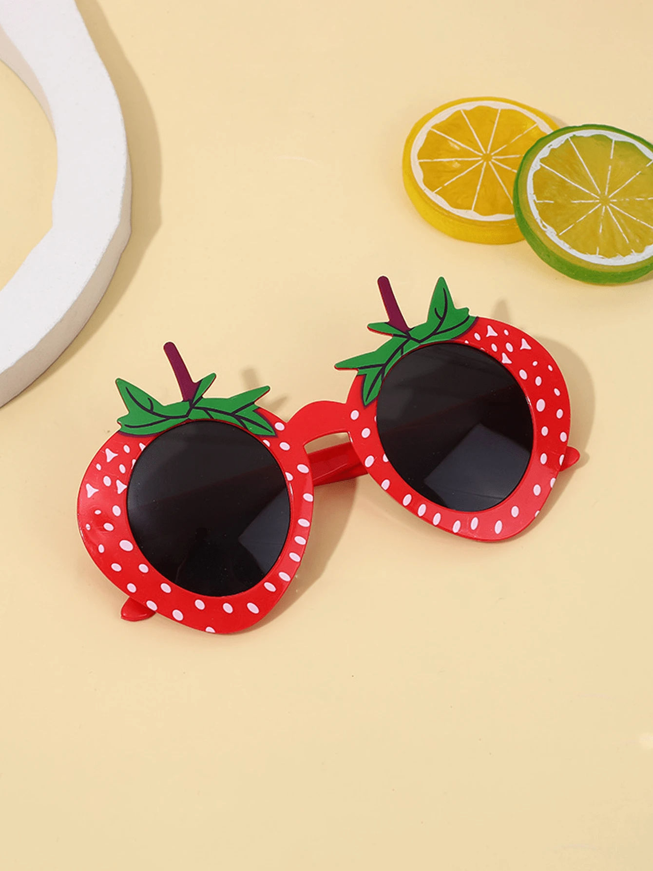 Hawaiian Style Summer Cocktail Glasses, Party, Beach, Dance Party Glasses, Funny Costume Glasses - Black - View 1