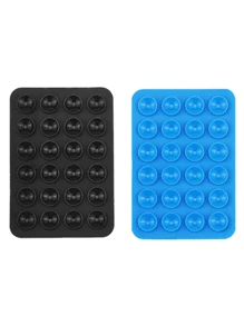 1 Silikon-Saugnapf auf der Rückseite der Handyhülle, 24 Löcher für den Handy-Saugnapfhalter, Wandmontage, Saugnapf, Saugnapf, Telefon-Saugnapf, Handyhülle, Saugnapf, Handyhülle, Kartenetui, Geschenke, Kartenhalter, Geldbörse, Visitenkartenhalter, Kreditkartenhalter, Damen, für Frauen, für Männer