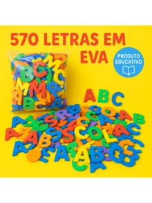 570 Colorful And Educational EVA Letters Ideal For Literacy And Crafts - 彩色 - 查看 1
