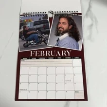 2026/2025 World's Best Mullet Fish Head Funny Erasable Wall Calendar, English Version, One Image Per Day, Suitable For Home And Office Decor - 12 Months Hanging Date Tracker, Christmas, New Year Gift, Clear Images, Christmas Decor, Cat Theme Gift (For Her), Advent Calendar, Fun Adult Gift, Duck Advent Calendar, Christmas Decor, Advent Calendar (Fill Your Own), Home Advent Calendar - Multicolor - View 4