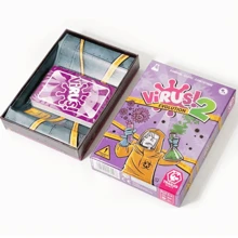 Tranjis Games -VIRUS!Evolution Card Game (Expansion) - Card Game (TRG-12evo),The Most Infectious Card Game,English French Spanish,The Most Popular Card Game, Multiplayer, For 2-6 Players,Valentine's Day Games, New Year's Games, Wedding Games, New Year's Gifts, Valentine's Day Gifts,English Version Card Game For Family Gatherings Wedding Card Player,Playing Card Accessories, Cartas Virus,Game Accessories,Games For Teens
