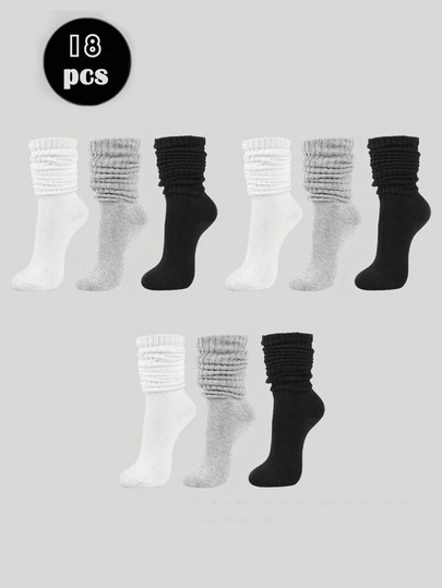 1/3/6 paires de chaussettes tricotées rouges unisexes, chaussettes en velours doux pour l'automne/l'hiver - accessoires vestimentaires confortables, cadeau rouge populaire, convient pour les sorties de printemps, le camping, la chasse, la Saint-Valentin, élégant et romantique en hiver