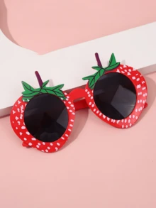 Hawaiian Style Summer Cocktail Glasses, Party, Beach, Dance Party Glasses, Funny Costume Glasses - Black - View 4