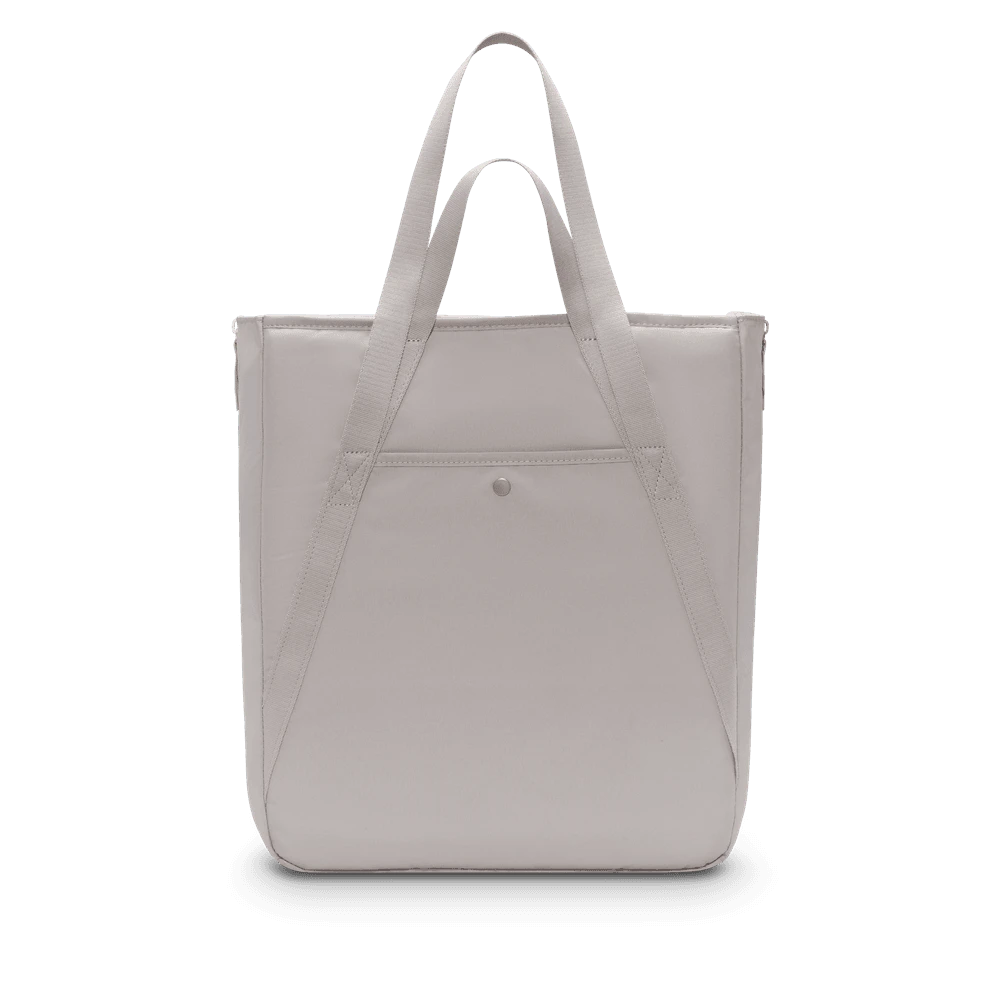 Nike Classic Brand Logo Polyester Shoulder Tote Bag Regular Women's Grey DR7217-009 - Grey - View 1