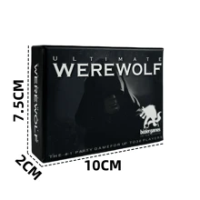 终极狼人卡牌游戏修订版派对桌游卡牌，最多可容纳 30 名玩家