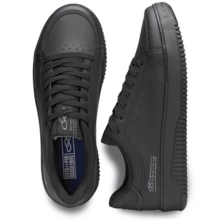 Olympikus Men's Casual Eros Black Sneakers With Black Sole Launch - màu đen - Xem 4
