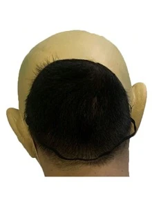 1 Peça Máscara Realista de Elemento Sangrento de Horror de Halloween, Máscara de Látex Aterrorizante no Estilo Zumbi, Adequada para Adereços de Fantasia de Feriado, Máscara de Cosplay