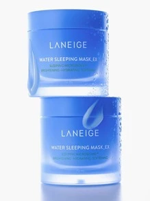 Laneige 70毫升/2.3液盎司保湿睡眠面膜EX，透明保湿夜间护肤睡眠面膜