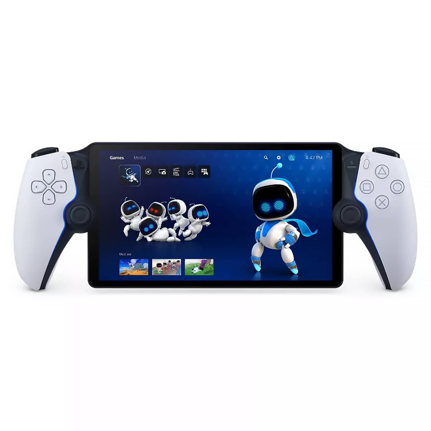 Sony - PlayStation Portal Remote Player For PS5, Wireless Handheld Console - White - 白色 - 查看 1
