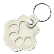 1PC Pet Hair Storage Keychain, Cat And Dog Hair Storage Bag, PU Leather Pet Hair Charm Friends Fascinator Gifts For Women Bear Car Key Pendant Bag Charm Bag Accessories Lanyards With Id Holder Car Accessories Bag Charms