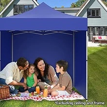 Carpa con toldo Invezo de 3 x 3 m para exteriores: instalación en 2 minutos/carpa impermeable - Azul - Ver 9