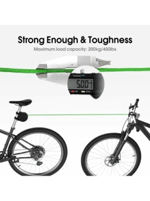 A New Choice For Parent-Child Cycling! Bicycle TowRope, Trailer For Easy Travel For Women Storage Organizer Travel Essentials Back To School Dormitory Storage