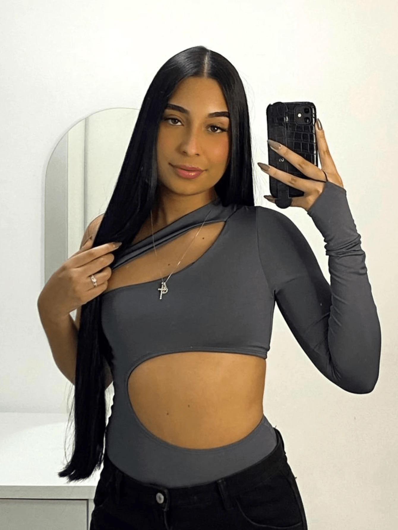 Body Ginga Mule Manca Long - 深灰色 - 查看 1