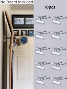 Ghost Hanger 滑板板面展示壁挂架，带两个螺丝孔，可水平存放并垂直浮动（无板）Penny Boards 长板滑板板面展示壁挂架