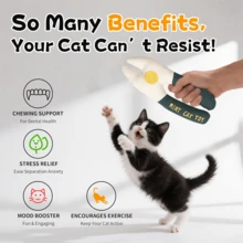 1 Peça Brinquedo de Alicate de Catnip de Pelúcia - Presente Engraçado para Gatos Mastigar para Brincadeira Interna | Brinquedo Resistente à Mordida para Filhotes e Gatos Adultos