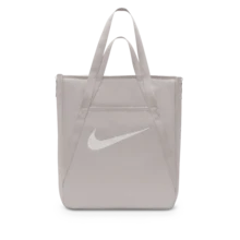 Nike Classic Brand Logo Polyester Shoulder Tote Bag Regular Women's Grey DR7217-009 - Grey - View 2