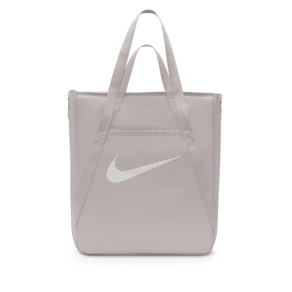 Nike 經典品牌標誌 聚酯纖維 單肩手提包 常規女款 灰色 DR7217-009 - 灰色 - 查看 2
