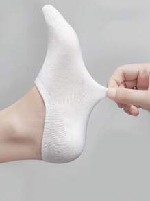 15 双男女通用隐形袜，黑色、白色、灰色经典颜色，舒适休闲百搭袜子，适合日常穿着、户外运动、居家和办公室 - 彩色 - 查看 4