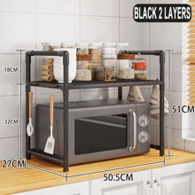 Versatile Kitchen Organizer With Hooks-Waterproof
