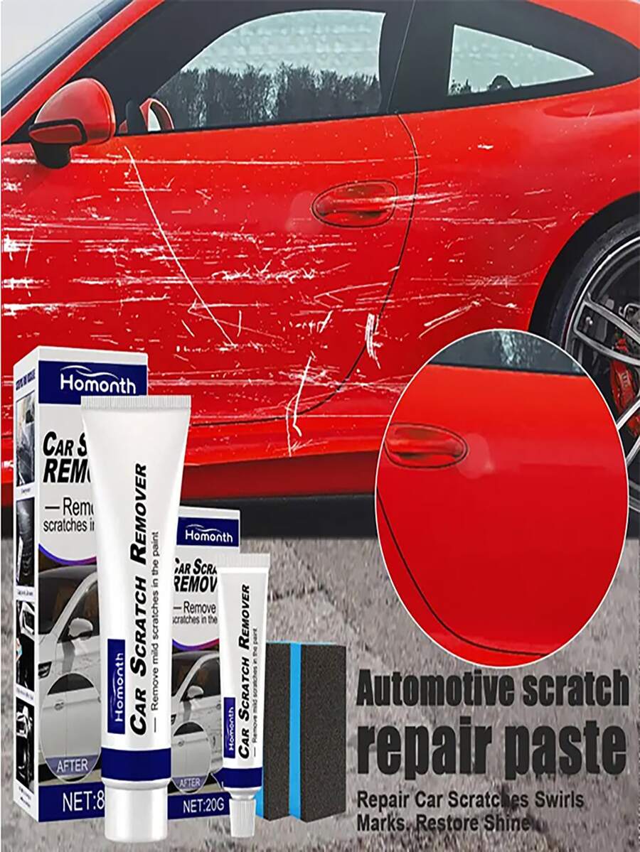 Car Scratch Repair Cream, Scratch Remover, Automotive Abrasive Polishing Paint Care Products - White - View 1