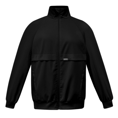 纯色拉链口袋长袖手术服制服夹克，长袖拉链口袋修身夹克，手术服上衣，实验服，手术服制服夹克