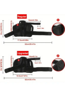 1pc Adjustable Thumb Wrist Support Brace - Breathable & Comfortable, Suitable For Sports And Daily Use, Fits Both Left And Right Hands - Multicolor - View 5
