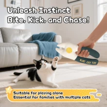 1 Peça Brinquedo de Alicate de Catnip de Pelúcia - Presente Engraçado para Gatos Mastigar para Brincadeira Interna | Brinquedo Resistente à Mordida para Filhotes e Gatos Adultos