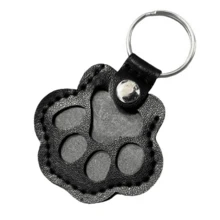 1PC Pet Hair Storage Keychain, Cat And Dog Hair Storage Bag, PU Leather Pet Hair Charm Friends Fascinator Gifts For Women Bear Car Key Pendant Bag Charm Bag Accessories Lanyards With Id Holder Car Accessories Bag Charms