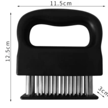48-Needle Stainless Steel Meat Tenderizer, Kitchen Tool For Tenderizing Beef Steak