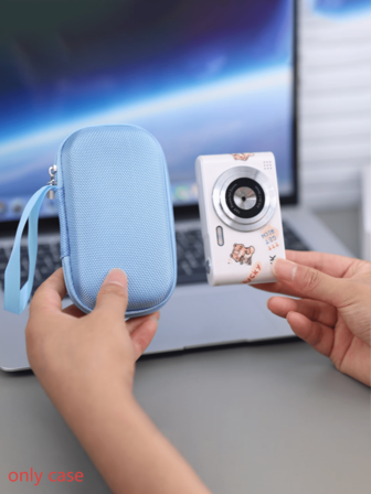 1pc CCD Camera Storage Bag, Digital Product Organizer Bag For Cables, Earphones, Memory Cards, Compact And Portable, Multiple Colors Available, Great For New Year Gifts, Travel And Back To School, Ideal For Photography Enthusiastscharger Case Power Bank Phone Charger Digital Camera Accessories