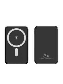 Power Bank 10000mAh IOS Universal Portable Inductive Charger - 黑色 - 查看 8