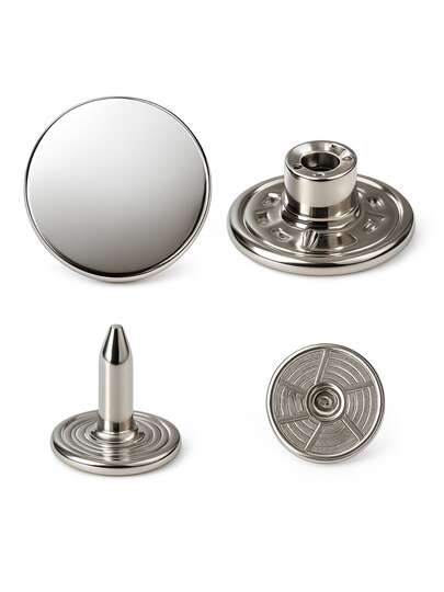 Botão Fléxivel P/ Bermudas, Calças Jeans 17 mm 10 unidades