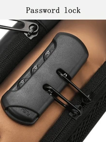 Fashion Men's Backpack - Oxford Texture Messenger Bag With Password Lock - Stylish Motorcycle Crossbody Bag With Phone Pocket, Zipper Closure For Daily Commute, Motorcycle Bag Business Anti-Theft Messenger Bag - Casual Sports Travel Shoulder Bag, Adjustable Strap, Multi-Pocket Waist Bag, Suitable For Outings, Weddings, Perfect Gift For Father, Husband, Boyfriend And Teacher