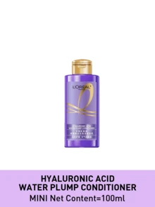 L’Oreal Paris L'Oreal Paris Hyaluronsäure Volumen Conditioner, 440ml/100ml, repariert intensiv und nährt geschädigtes Haar tiefgründig, formuliert mit 98,7% hochreiner Hyaluronsäure, leichte und nicht fettende Textur, glättet Frizz effektiv, feuchtigkeitsspendend, geeignet für trockenes, geschädigtes Haar aller Arten, verströmt einen französischen Meerblau-Blütenduft, sanfte Formel, geeignet für den täglichen Gebrauch - Spülung - Übersicht 14