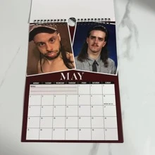 2026/2025 World's Best Mullet Fish Head Funny Erasable Wall Calendar, English Version, One Image Per Day, Suitable For Home And Office Decor - 12 Months Hanging Date Tracker, Christmas, New Year Gift, Clear Images, Christmas Decor, Cat Theme Gift (For Her), Advent Calendar, Fun Adult Gift, Duck Advent Calendar, Christmas Decor, Advent Calendar (Fill Your Own), Home Advent Calendar - Multicolor - View 3