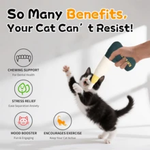 1 Peça Brinquedo de Perfuração de Catnip de Pelúcia - Brinquedo Resistente à Mordida para Gatinhos e Gatos | Brincadeira Interativa Interna e Dentição com Catnip Natural